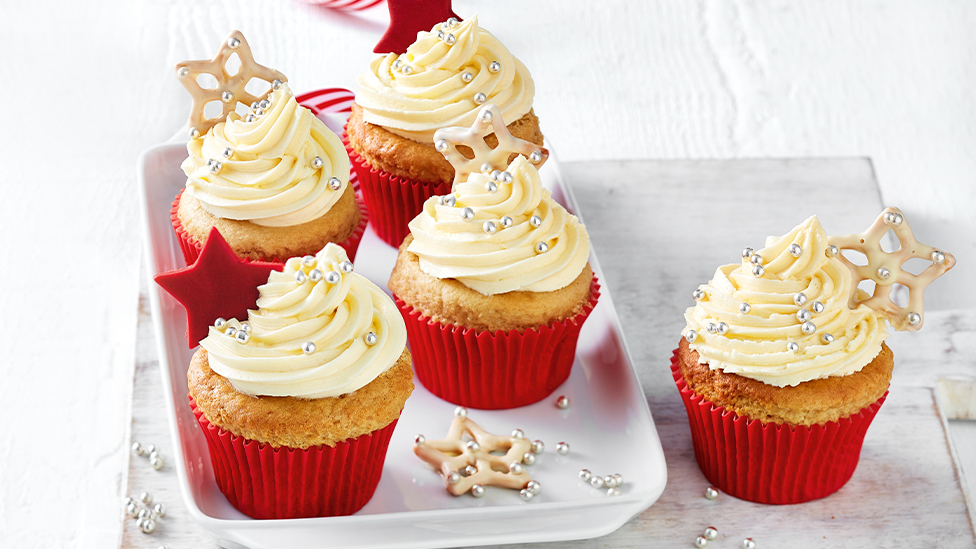 Gingerbread cupcakes