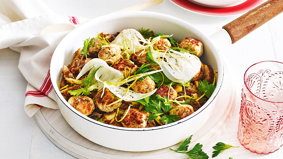Herb Chicken Meatballs