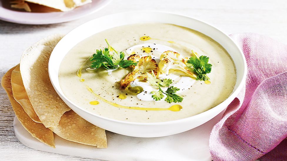Quick and Easy Indian Spiced Cauliflower Soup Recipe Coles
