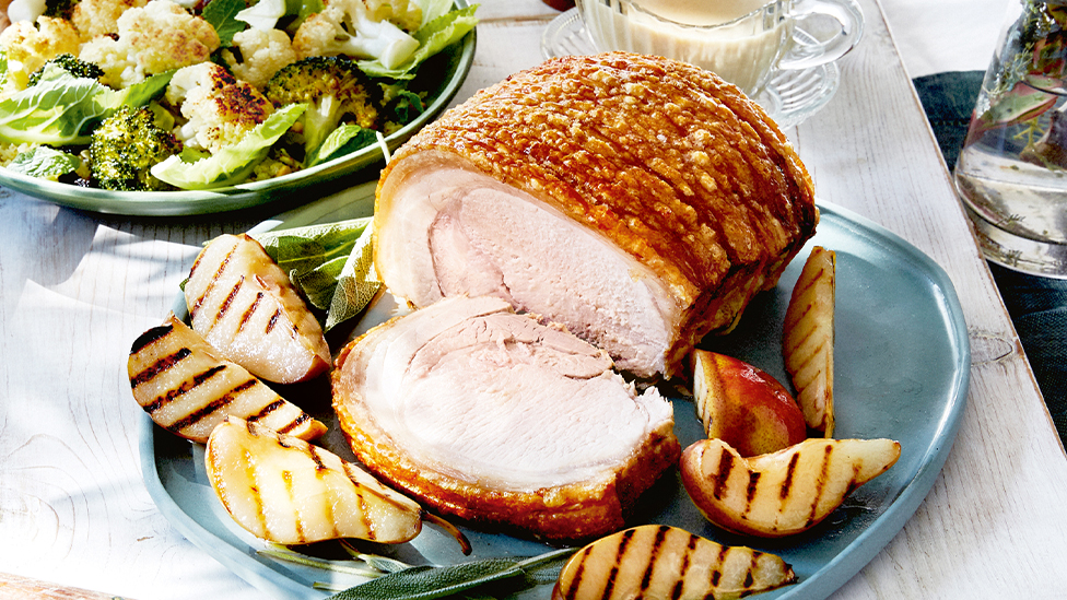 Italian-style roast pork in milk