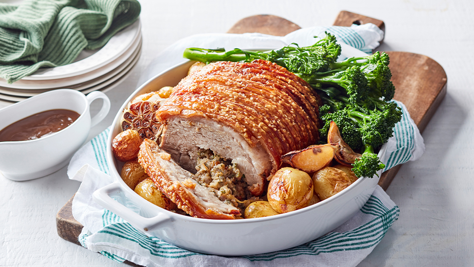 Lemon and parmesan pork
