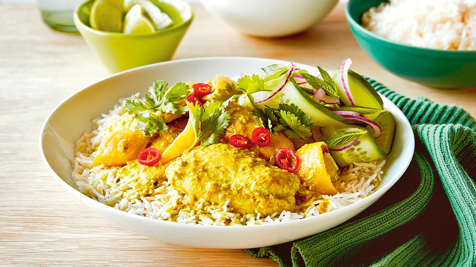 Malaysian chicken curry