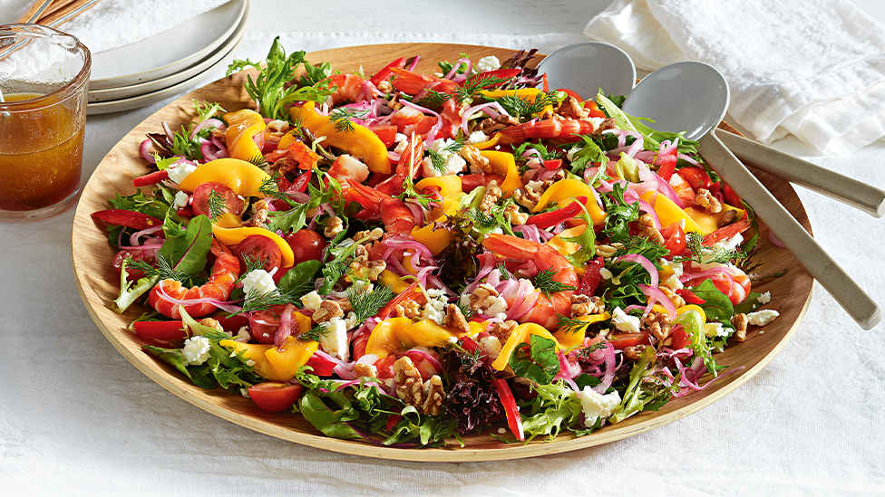 Marie's mango and prawn summer salad