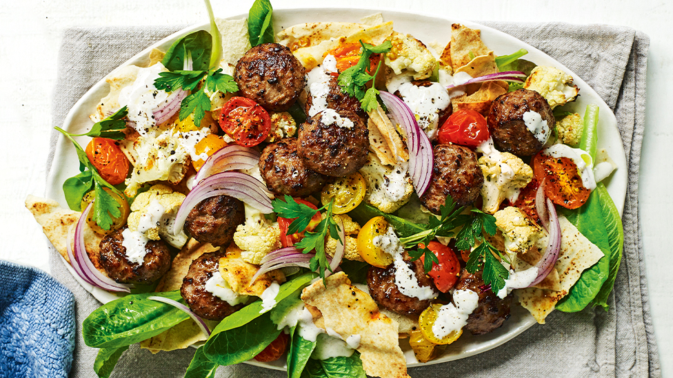 Meatball Fattoush