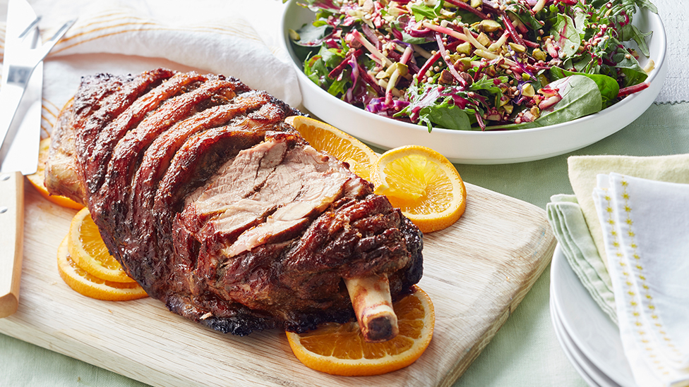 Middle Eastern-style lamb