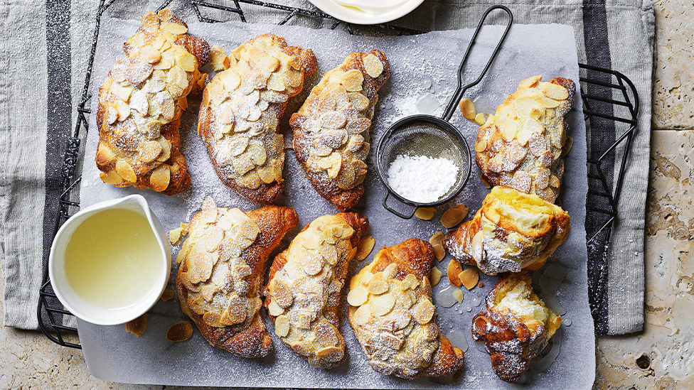 Mona Jud's Cheat's almond croissants