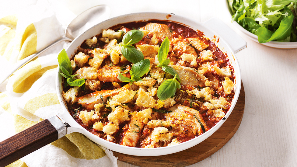 One-pan turkey bake