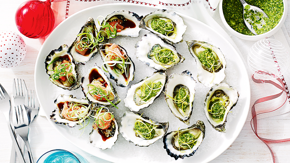Oysters two ways