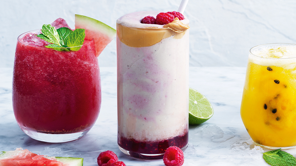 PB and J smoothie