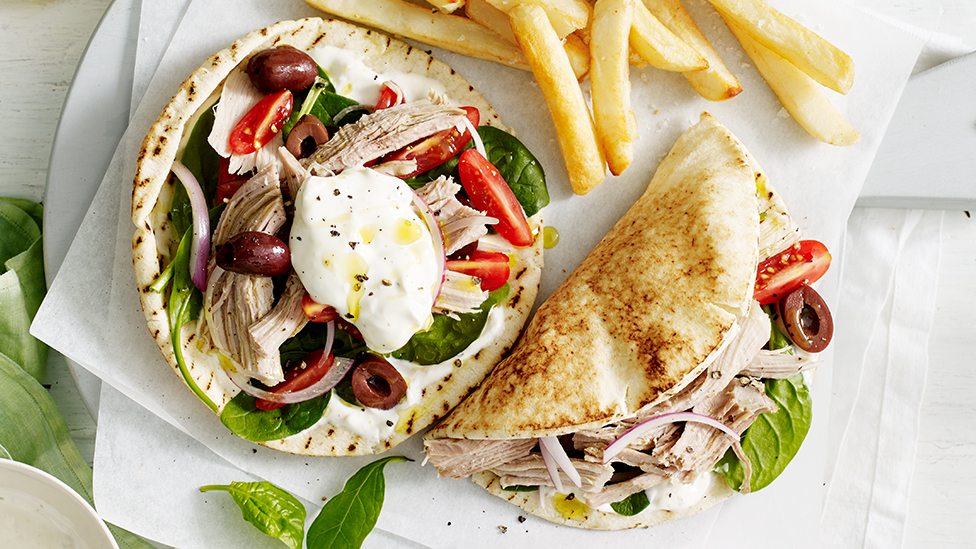 Pork gyros