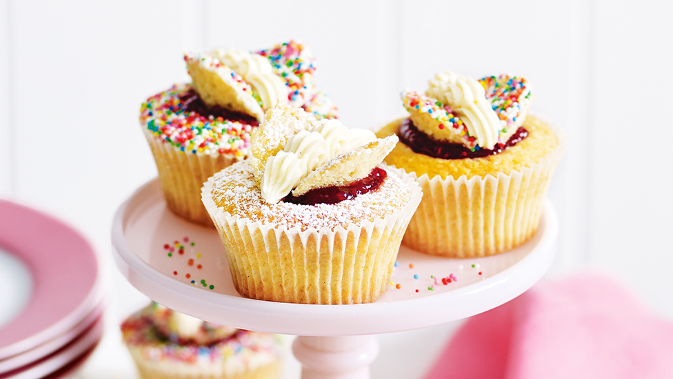 Pretty butterfly cupcakes