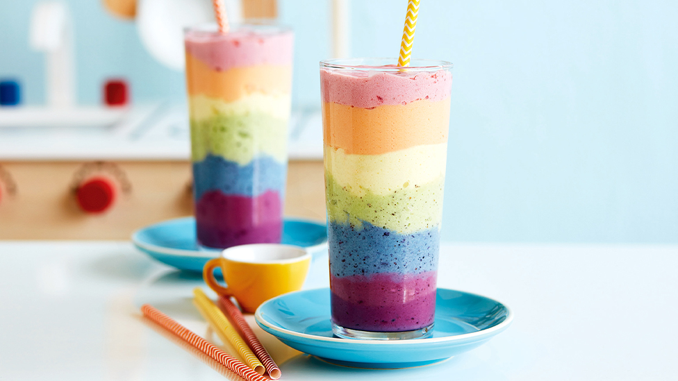 Rainbow smoothie