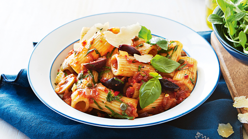 Rigatoni Puttanesca Recipe | Coles Rigatoni Puttanesca Recipe | Coles
