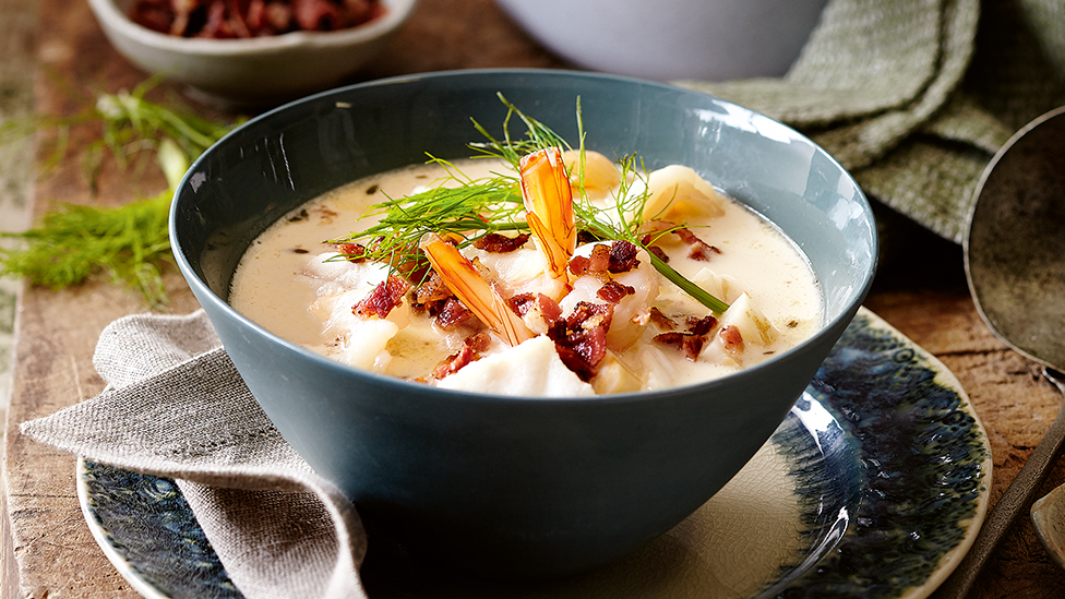 Seafood chowder