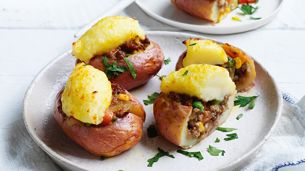 Shepherd's pie spuds