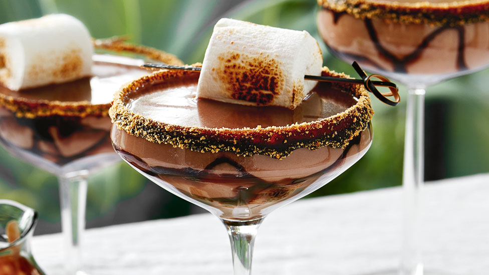 S'mores martini