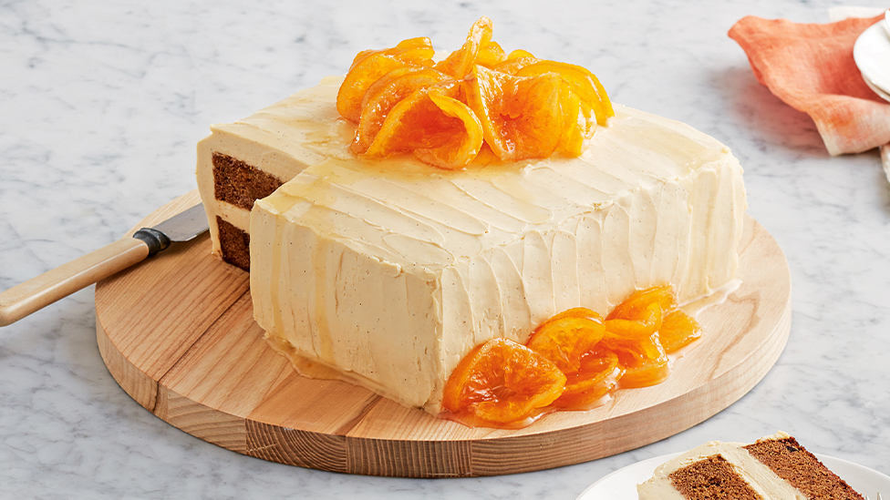 Sticky date layer cake