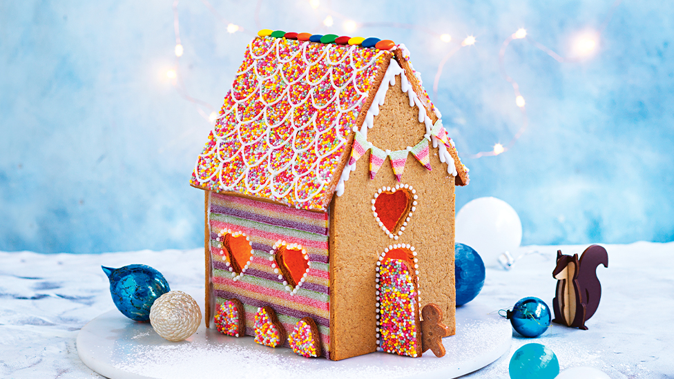 The new gingerbread house