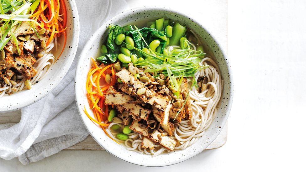 Tofu noodle soup