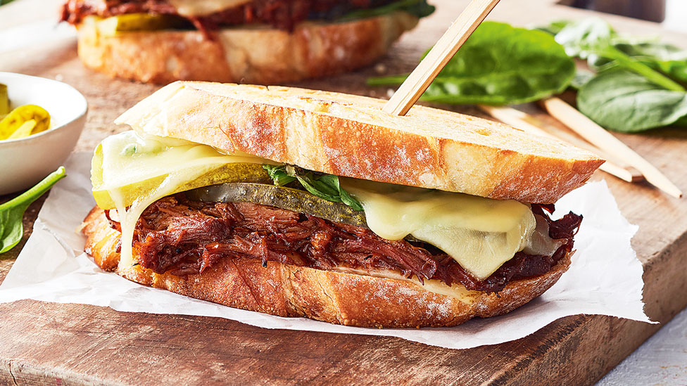 Ultimate brisket toastie