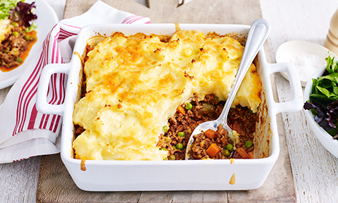 Beef shepherd’s pie
