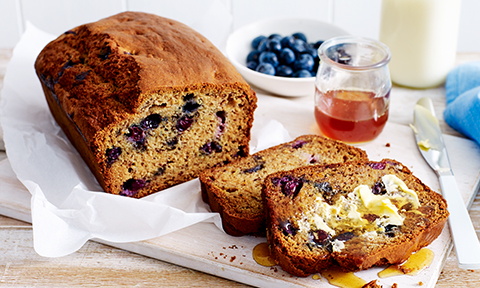 Blueberry and Banana Bread