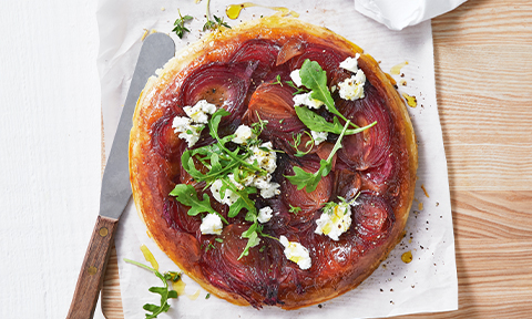 Caramelised Onion Tarte Tatin