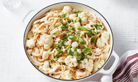 Cheat’s cauliflower cheese