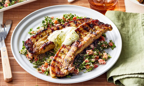 Chermoula pork ribs