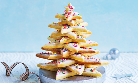 Christmas tree stack