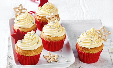 Gingerbread cupcakes