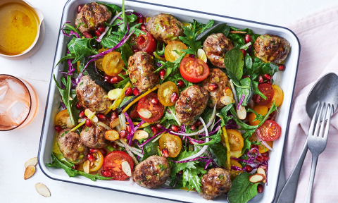 Lamb kofta salad