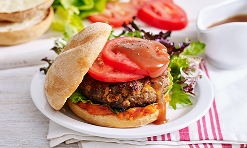 Meatloaf burgers