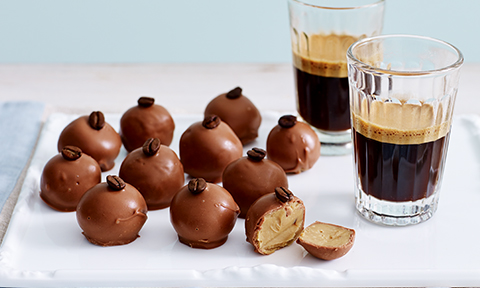 Mocha truffles