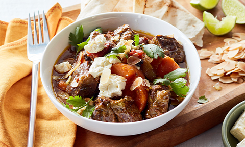 Moroccan beef casserole