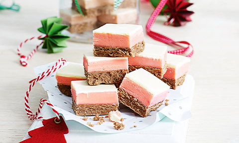 Neapolitan fudge