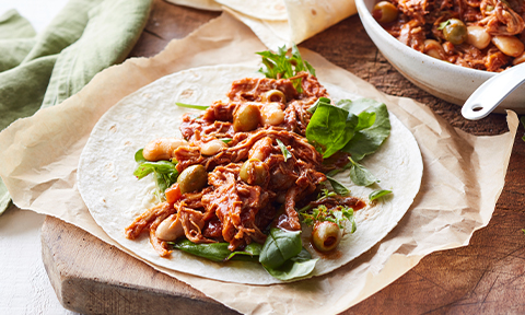 One-pot Spanish pulled pork