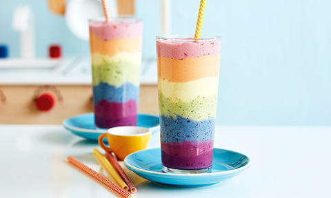 Rainbow smoothie