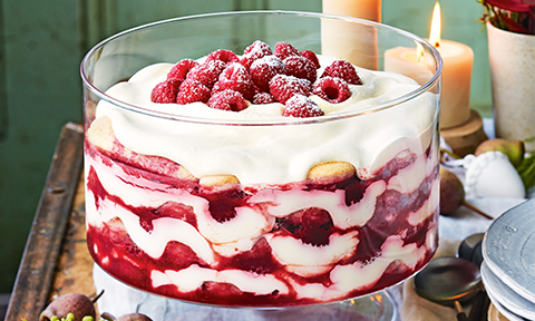 Raspberry Trifle