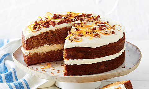 Ricotta and carrot cake