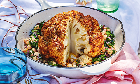 Roast Pork with Crackling and Cauliflower recipe | Coles