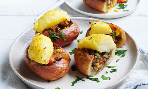 Shepherd’s pie spuds