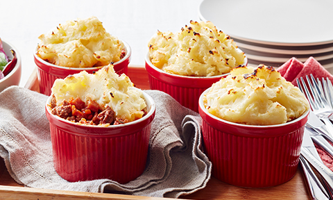 Shepherd’s pie with root vegetable mash