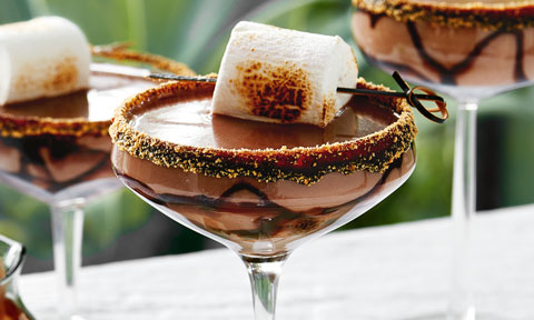 S'mores martini