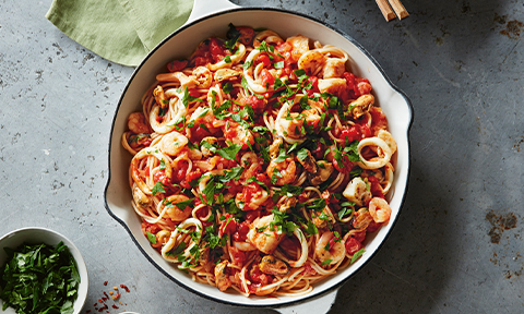 Spaghetti marinara