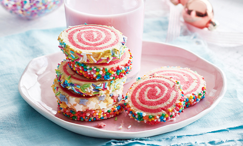 Spiral biscuits