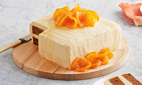 Sticky date layer cake