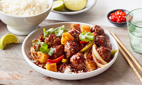 Sweet and Sour Meatballs