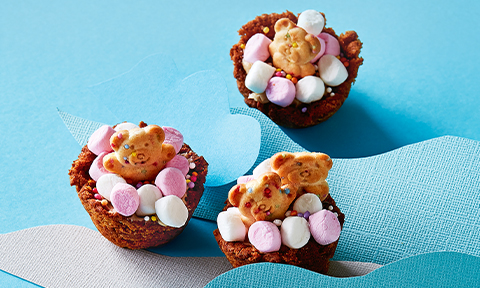 Teddy Bear Bubble Bath Tarts