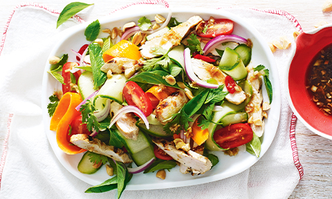 Thai chicken salad